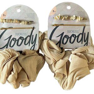 Lot Of 2 Goody Scrunchie and Bobby Slides Bundle Winter Solstice Collection New